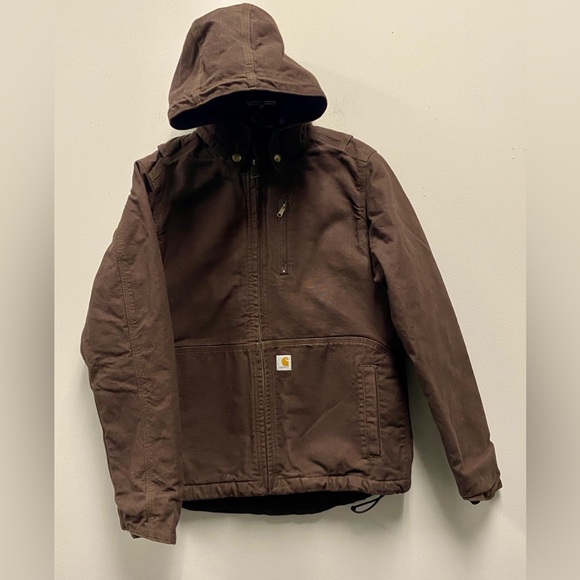 Carhartt (102248) Full Swing Caldwell Jacket—Dark Brown Small 4/6 Women’s - Picture 2 of 9